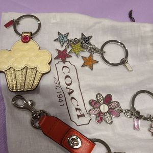 Coach keyrings
